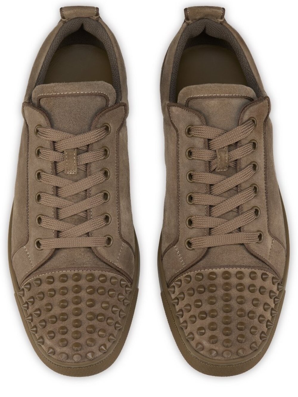 NIB Christian Louboutin Men's Louis Junior Spikes Orlato Flat Multi Sneaker 45